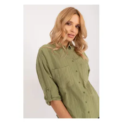 FPrice Košile BP-KS-1136.39 khaki