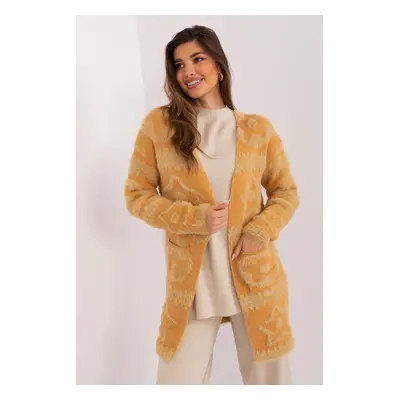 Wool Fashion Italia Kardigan Ganna camel