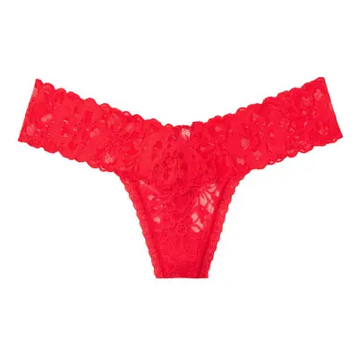 Tanga Floral Lace červená