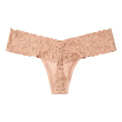 Victoria's Secret Tanga Victorias Secret Floral Lace nude