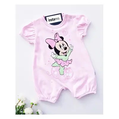 Růžový letní overal Minnie