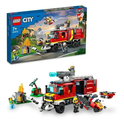 Lego City 60374 Velitelský vůz hasičů..