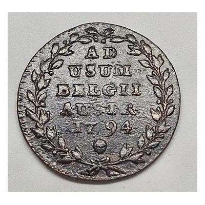 František Ii. 2 Liard 1794 R- Numismatika Fji-coins - R