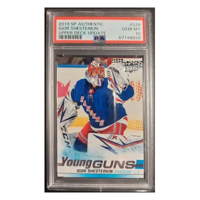 2019 Sp Authentic Igor Shesterkin Young Guns Ud Update Psa 10