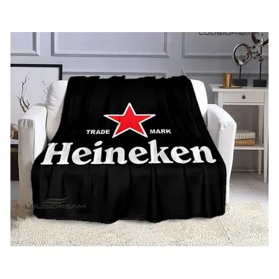 Heineken Beer - přehoz deka přikrývka