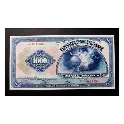 1000 korun 1932 Neperforovana