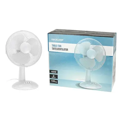 Stolní ventilátor Excellent 30cm 45W - Bílý. Nový.