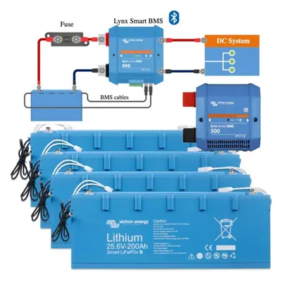 400Ah 48V 20kWh LiFePO4 bateriová banka