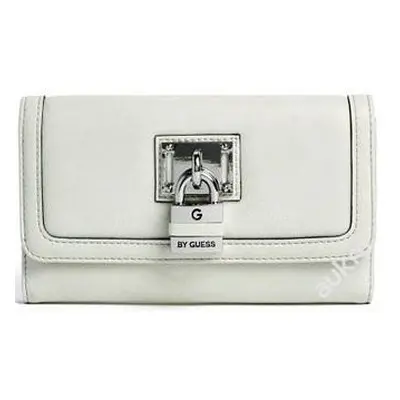 Bílá peněženka G by Guess-hugues Checkbook Wallet-skladem Černá Hnědá