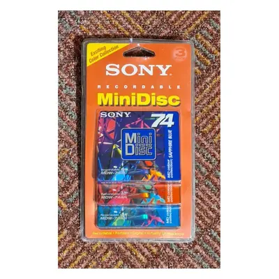 Md mini disc Sony Mdw 74AN - trojbalení