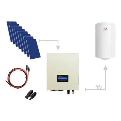 Sada pro ohřev vody v kotlích Eco Solar Boost Pro 3300W Mppt 8xPV Mono