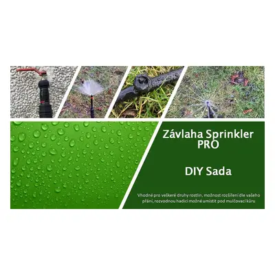 Velká sada mini sprinklerů Pro Diy Sada pro zavlažování