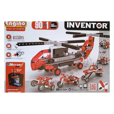 Engino 9030 Inventor 90 Models Motorized Set