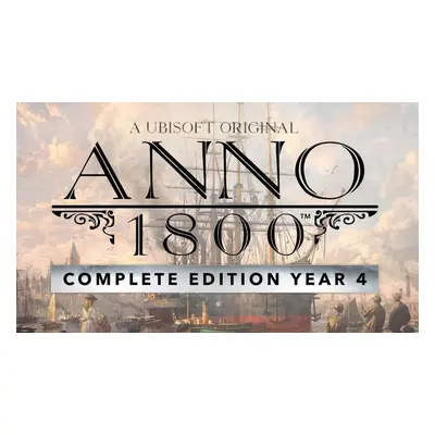 Anno 1800 Complete Edition Year 4 - Eu Ubisoft Connect Cd klíč