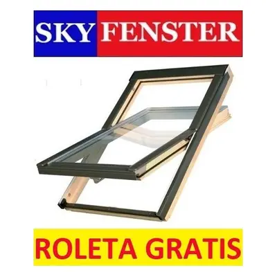 Nové Střešní Okno Skyfenster 114x118 Lemování Roleta Gratis