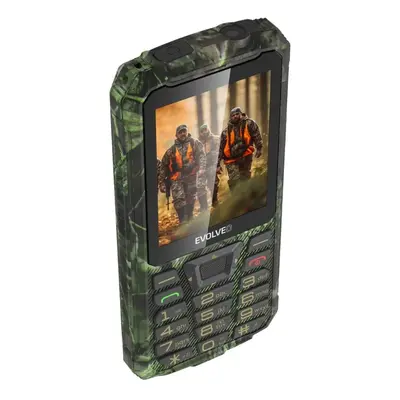 Evolveo Strongphone Z6 vodotěsný odolný Dual Sim telefonlovecké camo