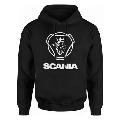 Pánská Mikina S Kapucí Scania Řidič Tir vel. S - 3XL