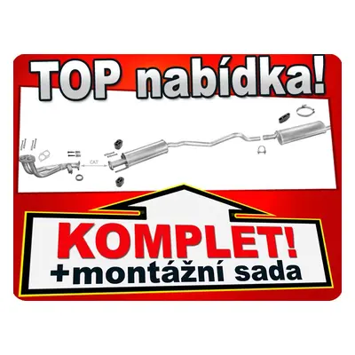 Výfuk Opel Astra F 1.6 16V Kombi Motor X16XEL 09.1994-1996 E55