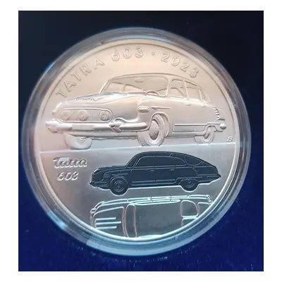 2x Psm Čnb 500 Kč Tatra 603 2023 Bk Proof