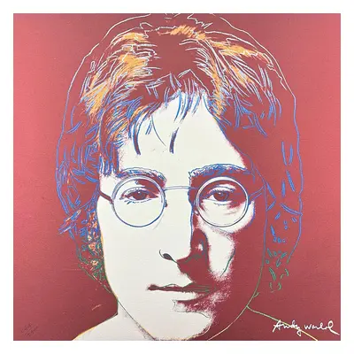 Andy Warhol - John Lennon - Certifikace Signováno 244/2400 Cmoa