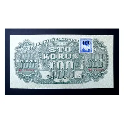 100 korun 1944 kolekserie Me perf. aUNC