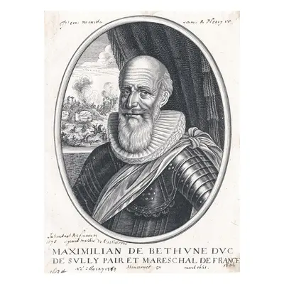 Maximilian de Bethunel Moncornet mědiryt 17 st.