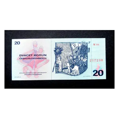 20 korun 1970nejvzacnejsi serie M 06