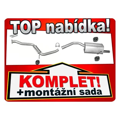 Výfuk Alfa Romeo 156 2.5 V6 24V Sedan Kombi 1997-2006 923