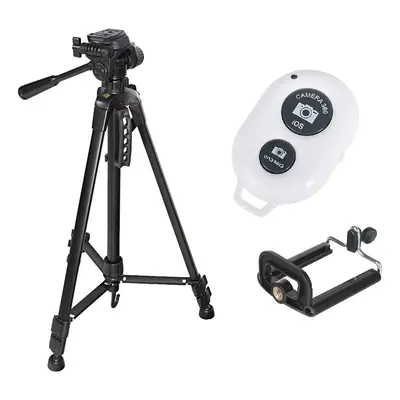 Stativ Tripod 157cm 3v1 Držák na Mobil Ovladač Kvalita