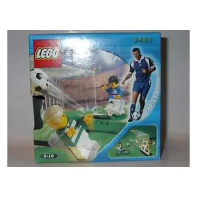 Lego Sports 3401 Shoot &apos;n&apos; Score - with Zidane / Adidas Minifigure