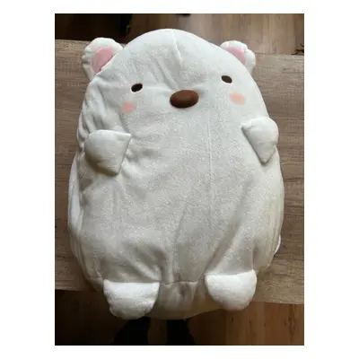 Sumikkogurashi - Plyšák Shirokuma s červenými tvářemi - 44 cm