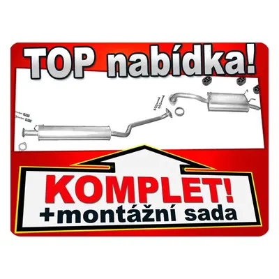 Výfuk Nissan Primera (WP12) 2.0 Kombi 2002-2007 A88