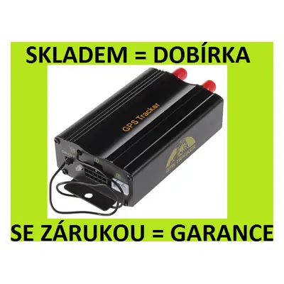 Skladem/záruka Gps Gprs Gsm Tracker Lokátor TK103