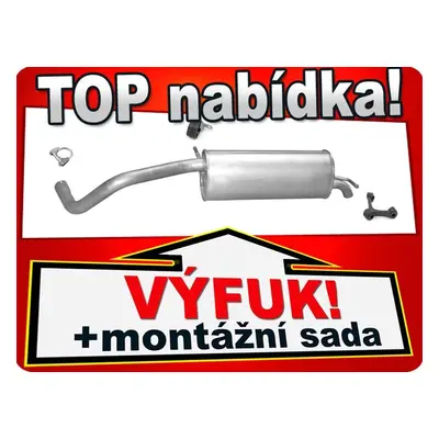 Výfuk Seat Ibiza Skoda Fabia Vw Polo 1.9TDI 100HP 03-09 Xym