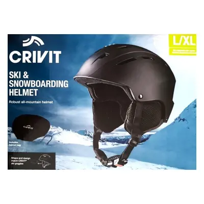 Crivit Lyžařská a snowboardová helma L/xl černá