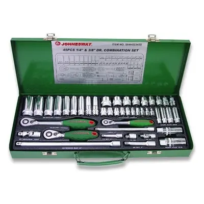 Gola Sada Jonnesway Key Set 45 prvků (1/4 -3/8) S04H52345S Akce