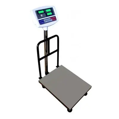 Můstková váha Tcs 100 kg/20 g 40x30 cm s opěrkou Faktura Dph