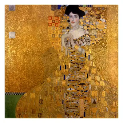 Reprodukce na plátně G Klimt Zlatá Adéla 60x60 Nový