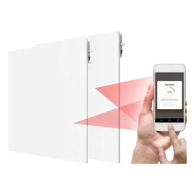 Topení konvektor 2x infračervený ohřívač Ir Panel 2x450W App Wifi