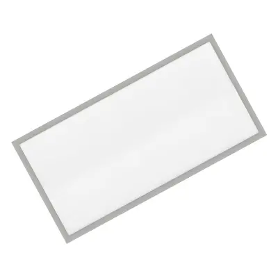 Stříbrný vestavný Led panel 600 x 1200mm 72W denní