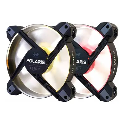 In Win ventilátor Polaris Rgb Aluminium (twin pack)