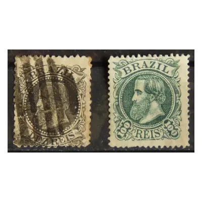 Brazílie 1882 císař Dom Pedro Ii (100 reis neraženo)