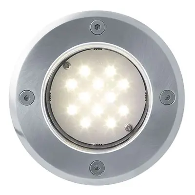 Pojezdové zemní Led svítidlo 12V 1W 12LED teplá bí