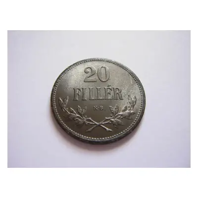 20 Filler 1916 K.b. - Fe razobný lesk