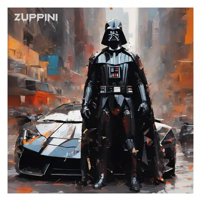 Foto obraz 90x90 cm Zuppini Darth Vader