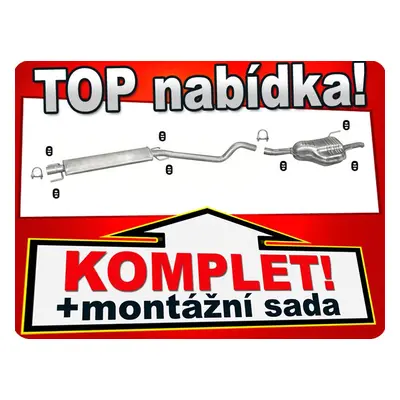 Výfuk Opel Astra G 2.0 101HP 2.2 125HP Dti Kombi 2003-2004 755