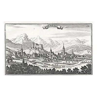 Bruneck - Braunegg Beer mědiryt 1703