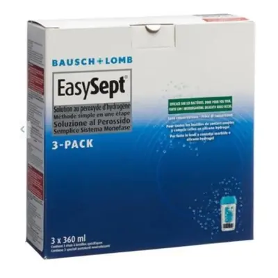 Roztok na kontaktní čočky Bausch Lomb Easysept 3 x 360 ml