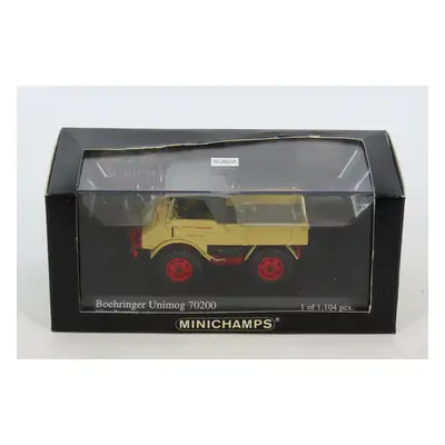 Mercedes 70200 Boehringer Viktor Baumann Minichamps 143 F025 NEW05