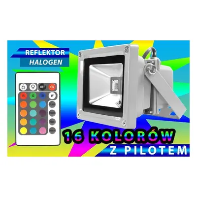 Led Reflektor halogen 100W Rgb Pilot 16 Barev